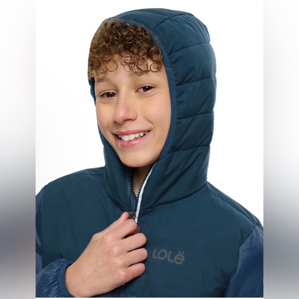 Lolë Boys Outdoor Puffer Jacket Size 10/12 - Picture 3 of 8